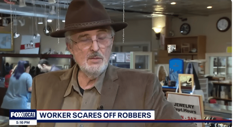 Consignment shop worker, 73, fends off would-be criminals with revolver